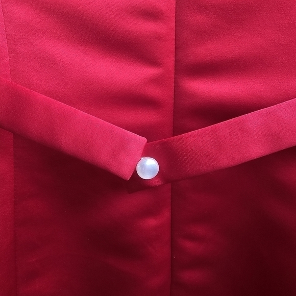 Isabel Ardee Vintage Classic Red Dress, Made in USA, Size Medium - Picture 8 of 11